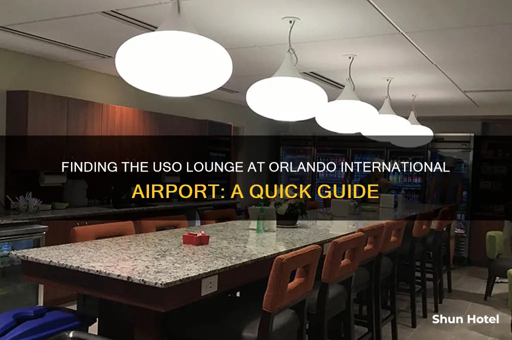 where is the uso located in orlando international airport