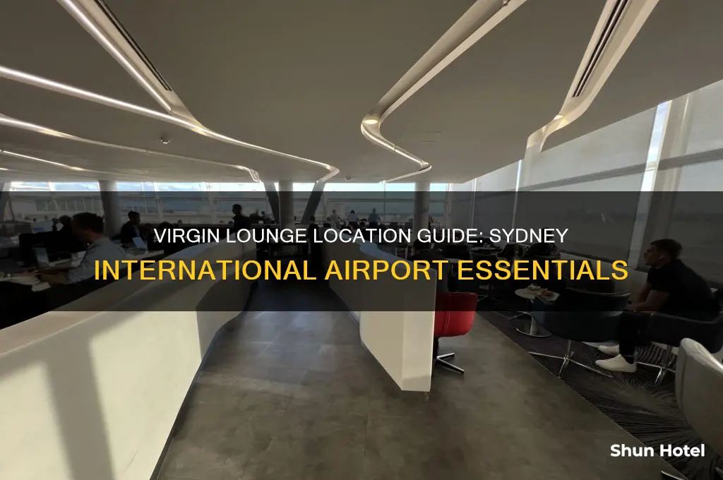 where is the virgin lounge in sydney international airport