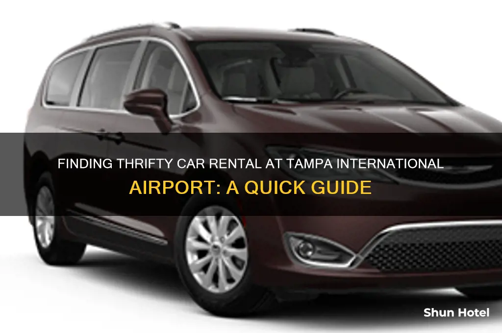 where is thrifty at tampa international airport