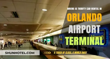 Where to Find Thrifty Car Rental at Orlando Airport Terminal