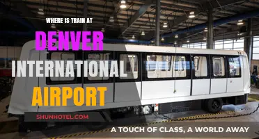 Navigating Denver International Airport: Locating the Train System Easily