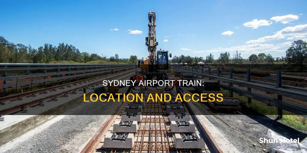 where is train at sydney airport
