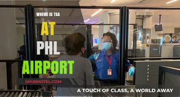 TSA Locations at Philadelphia Airport