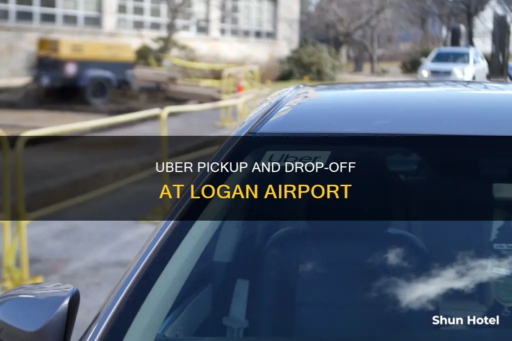 where is uber at logan airport