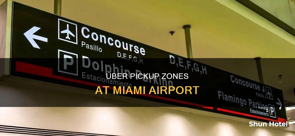where is uber at miami airport