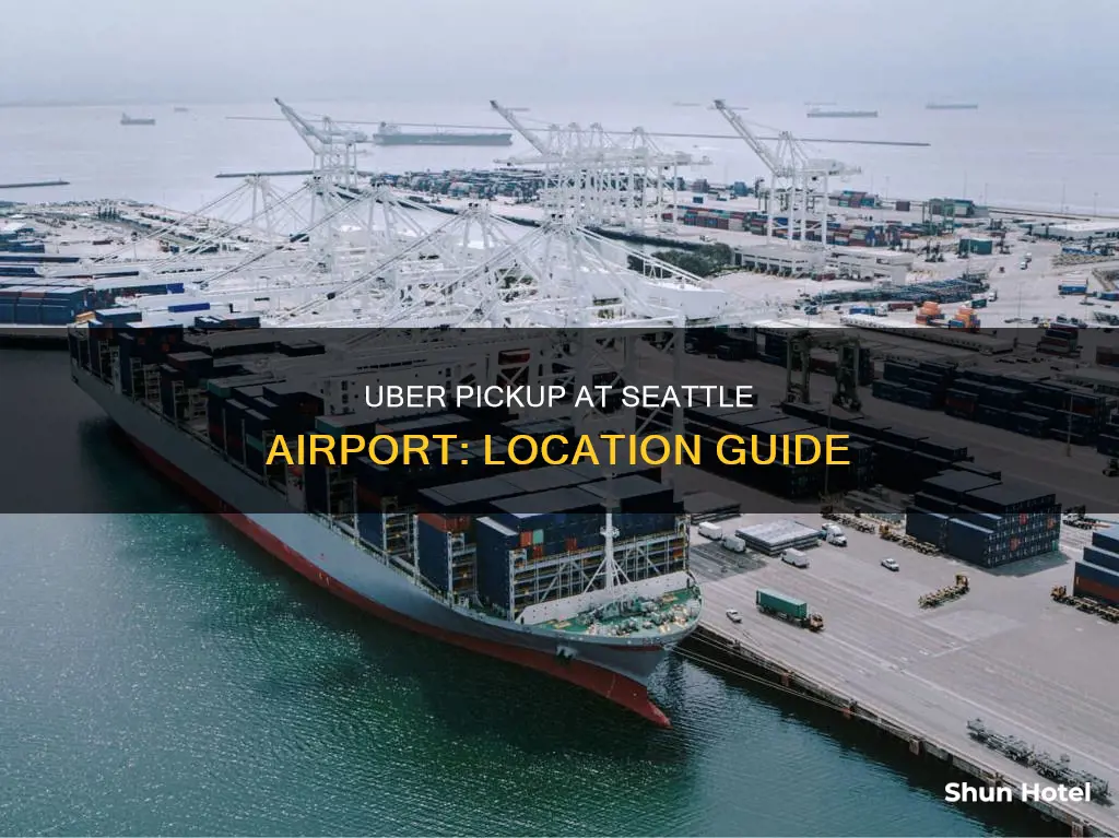 where is uber at seattle airport
