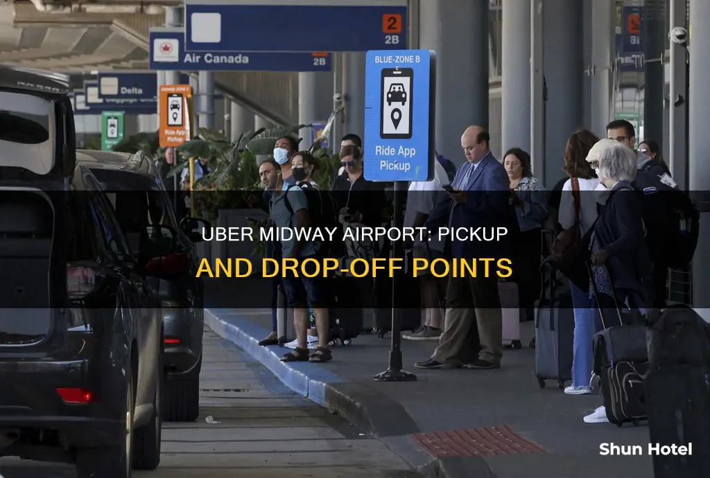 where is uber in midway airport