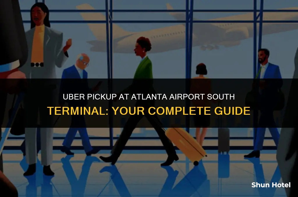 where is uber pickup at atlanta airport south terminal