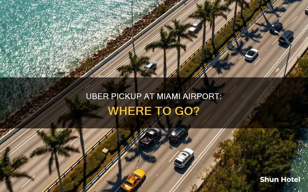 where is uber pickup miami airport