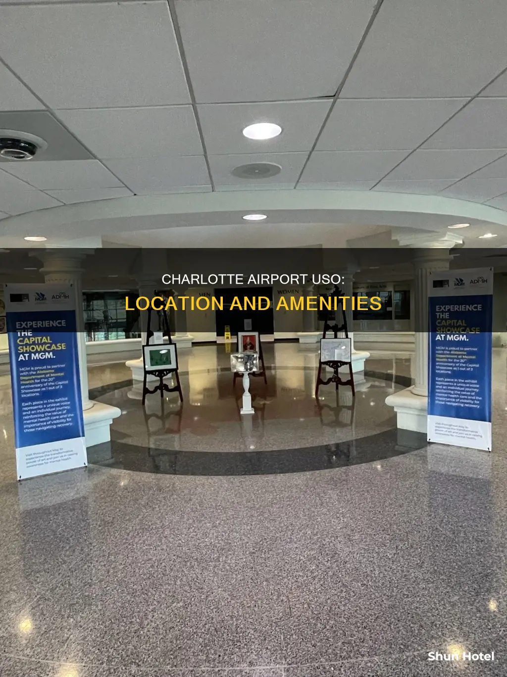 where is uso in charlotte airport