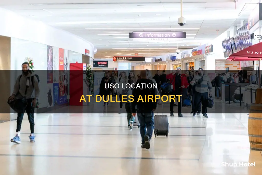where is uso in dulles airport