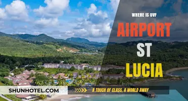St Lucia's UVF Airport: Location and Access