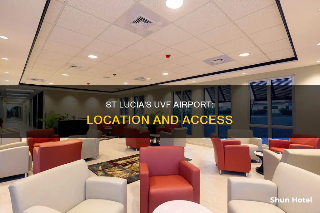 where is uvf airport st lucia