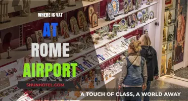 VAT Refunds: Rome Airport's VAT Office Location