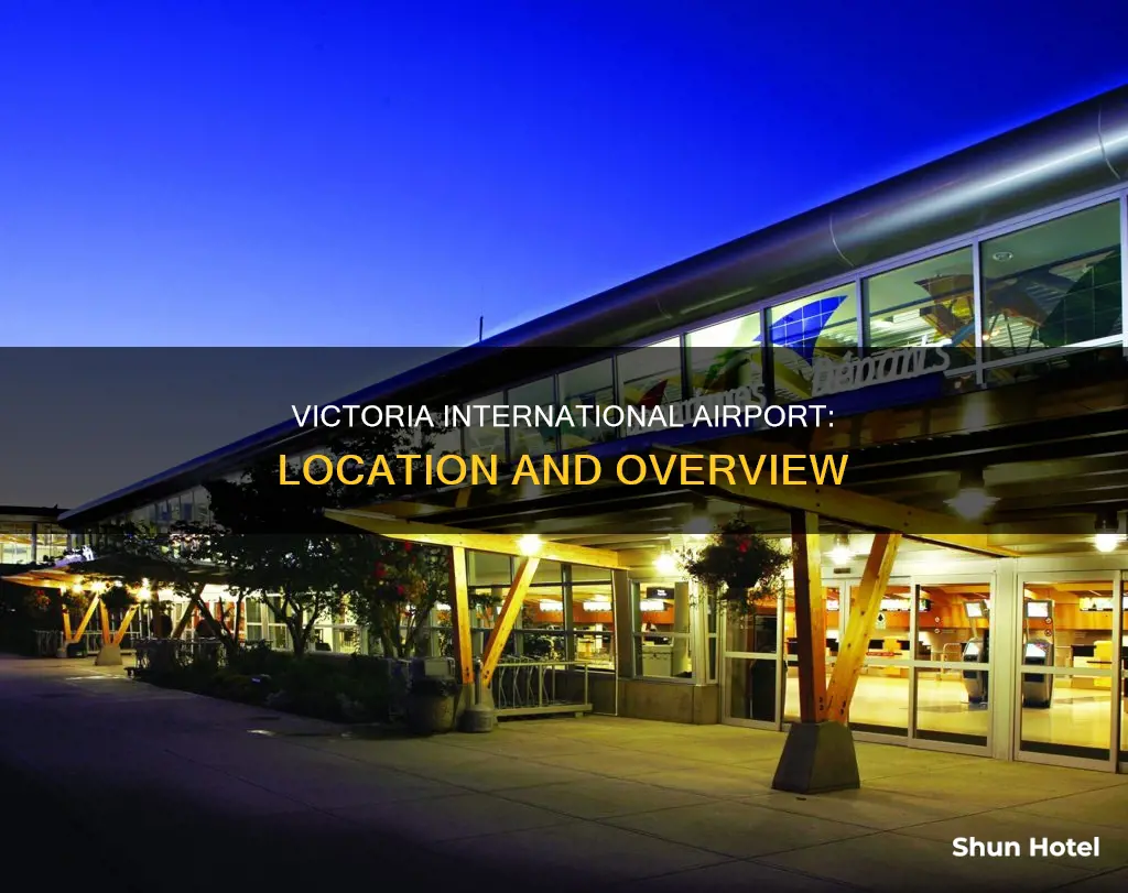 where is victoria bc airport located