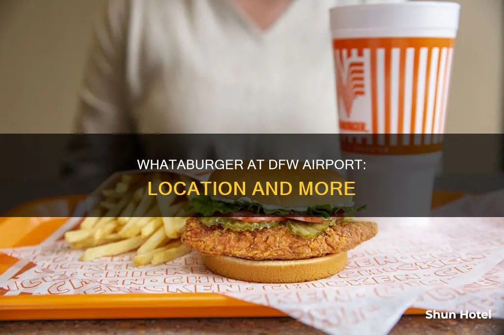 where is whataburger in dfw airport