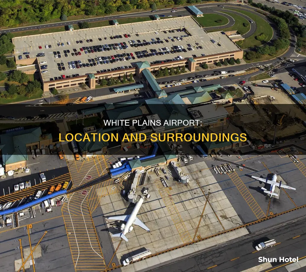 where is white plains airport located