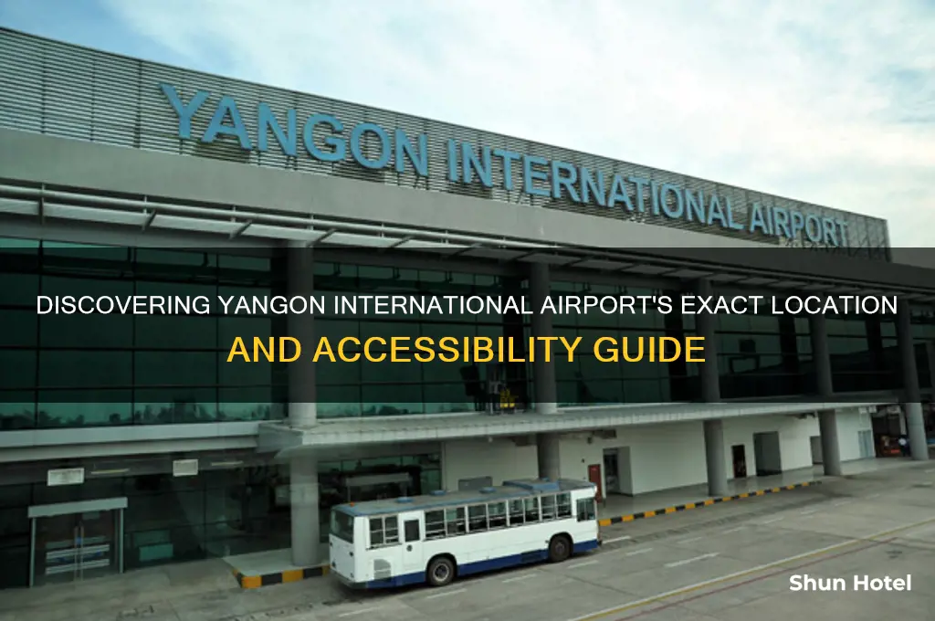 where is yangon international airport