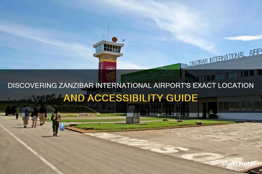 where is zanzibar international airport located