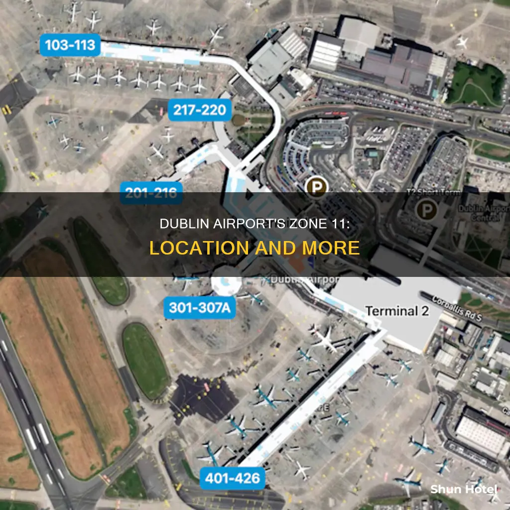where is zone 11 dublin airport