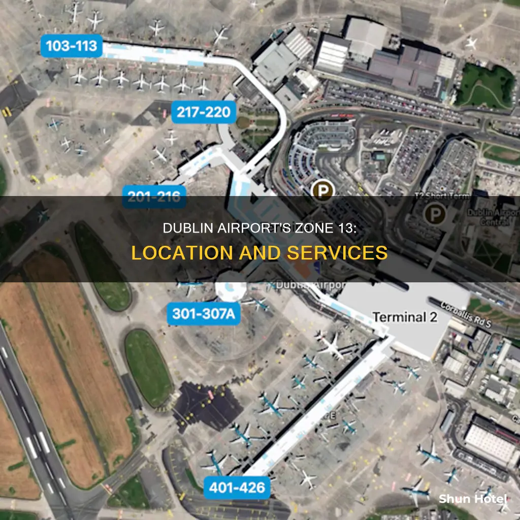 where is zone 13 dublin airport