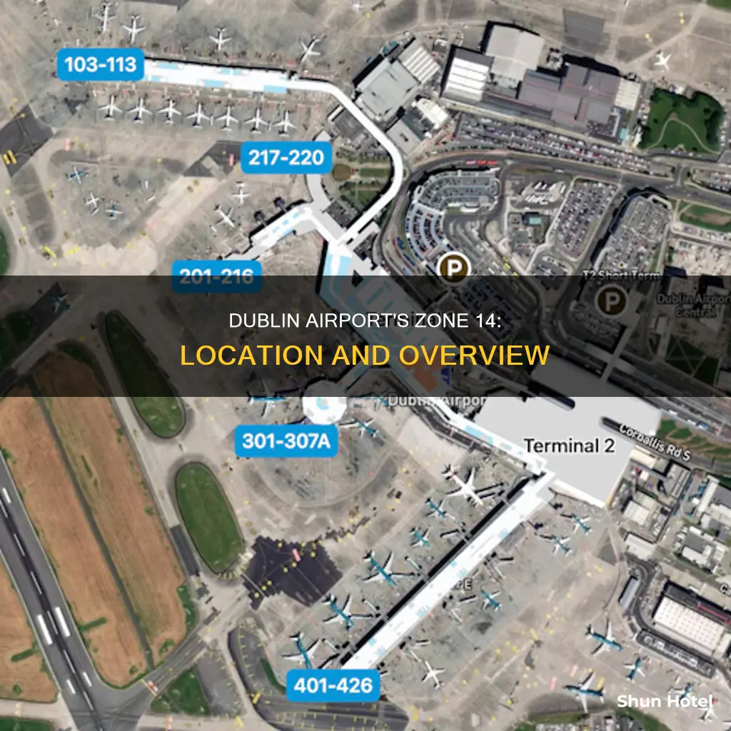 where is zone 14 dublin airport