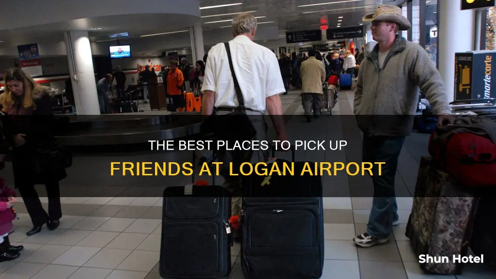 where pickup friend at logan airport