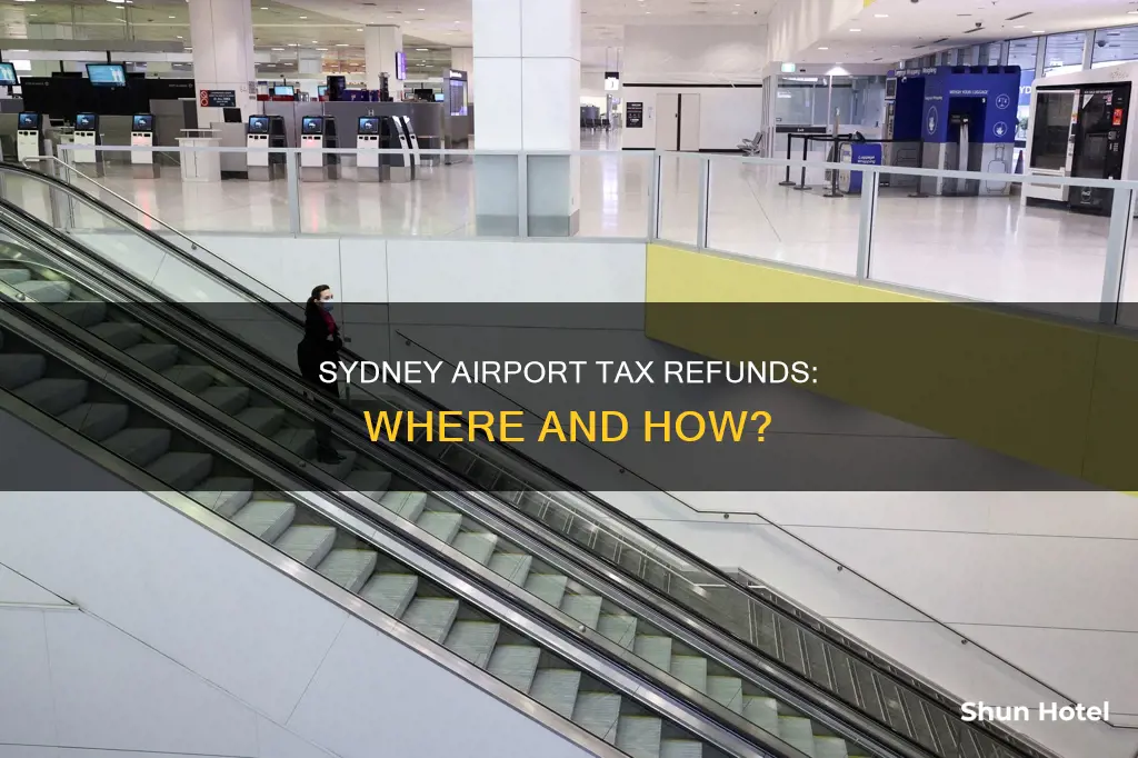 where tax refund in sydney airport