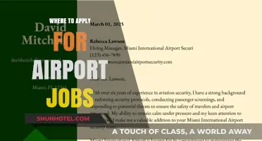 Find Your Dream Airport Job: Application Guide