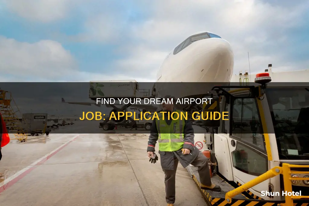 where to apply for airport jobs