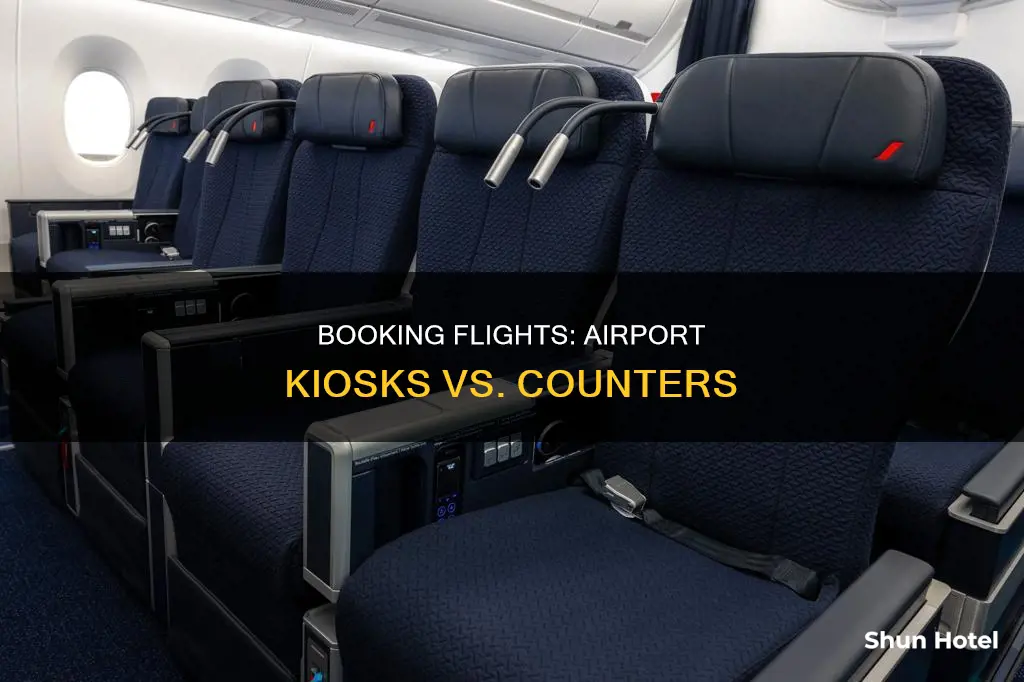 where to book flight at airport