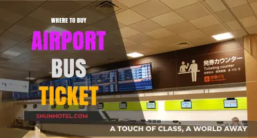 Airport Bus Tickets: Where and How to Buy