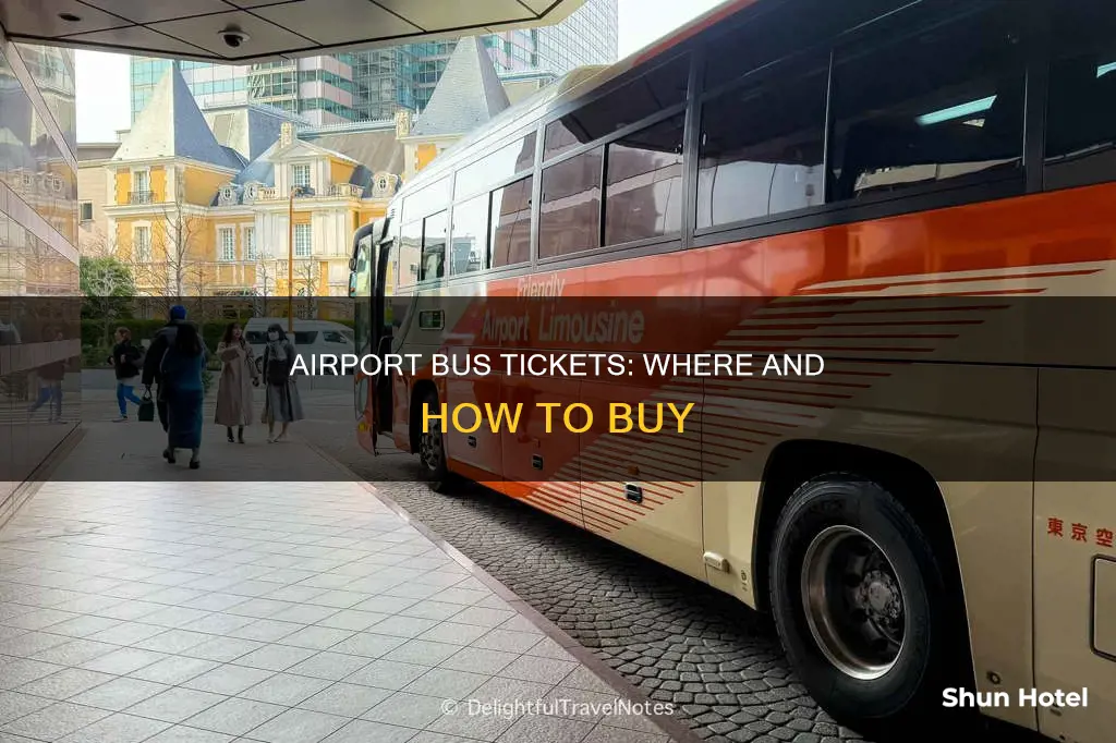 where to buy airport bus ticket