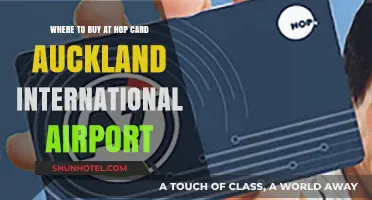 Where to Buy AT HOP Card at Auckland International Airport