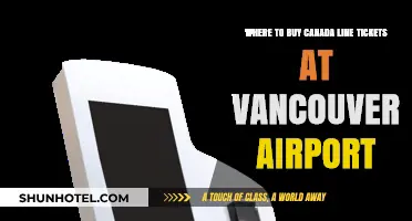 Vancouver Airport: Buying Canada Line Tickets