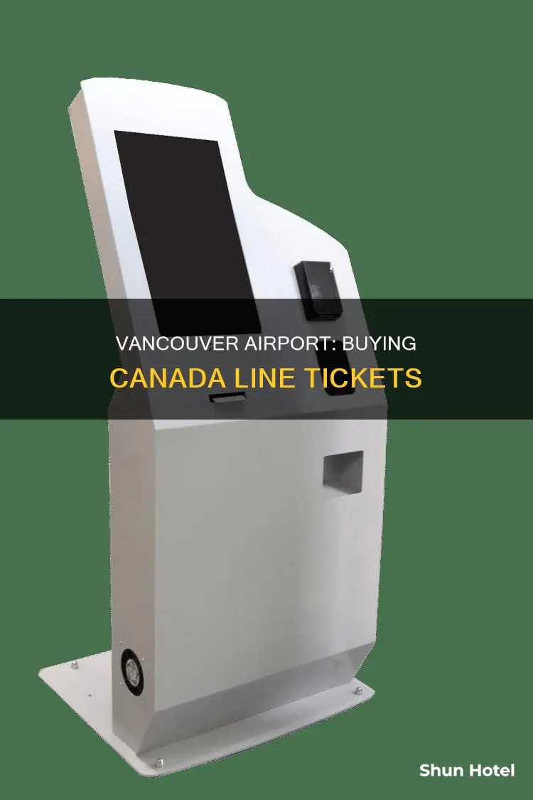 where to buy canada line tickets at vancouver airport