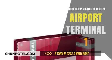 Where to Buy Cigarettes in Delhi Airport Terminal 1