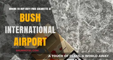 Duty-Free Cigarettes at Bush International Airport: Best Shopping Spots