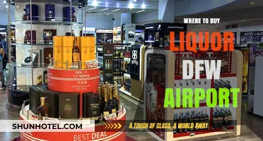 Liquor Shopping at DFW Airport: Where to Buy?