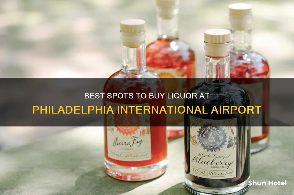 where to buy liquor in philadelphia international airport