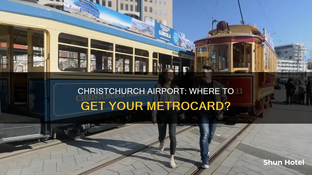 where to buy metrocard christchurch airport