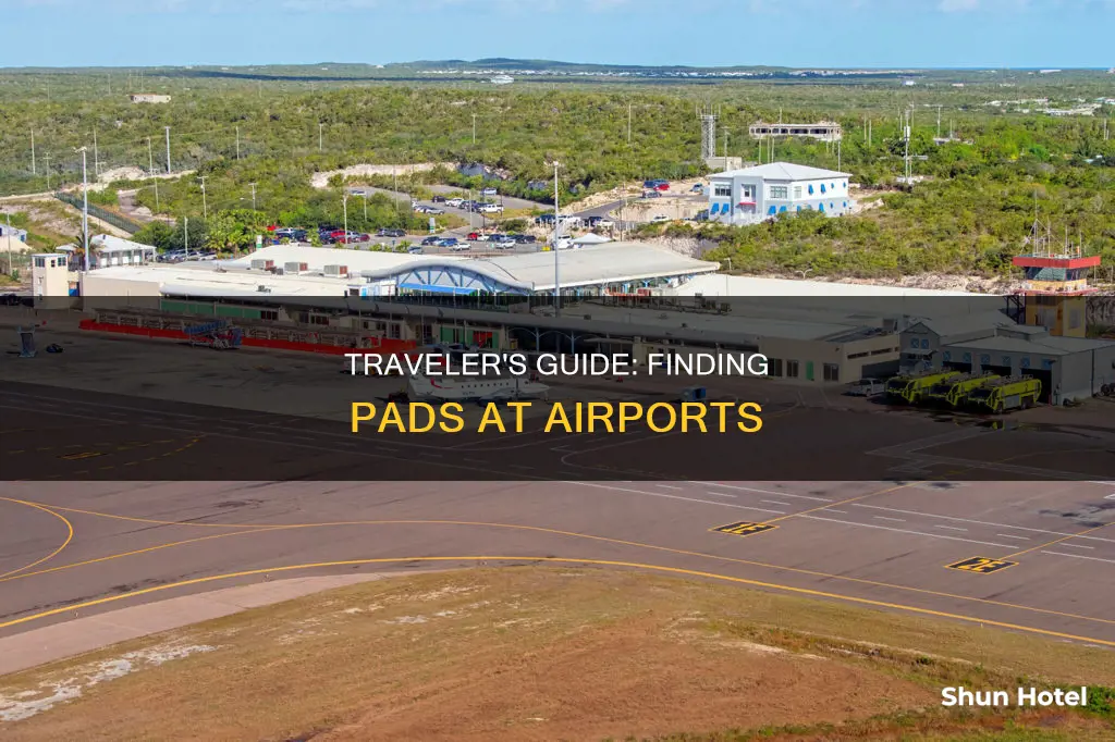 where to buy pads in airport