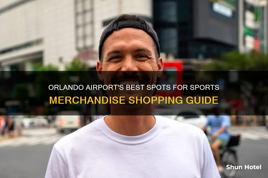 where to buy sports merchandise in orlando international airport
