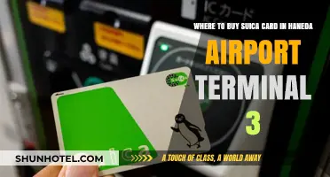 Where to Buy Suica Card in Haneda Airport Terminal 3
