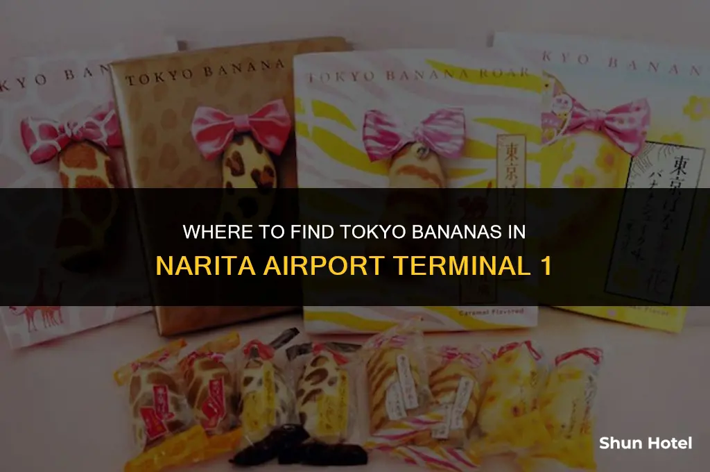 where to buy tokyo banana in narita airport terminal 1