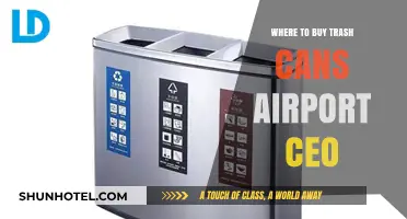 Best Places to Buy Trash Cans for Airport CEO