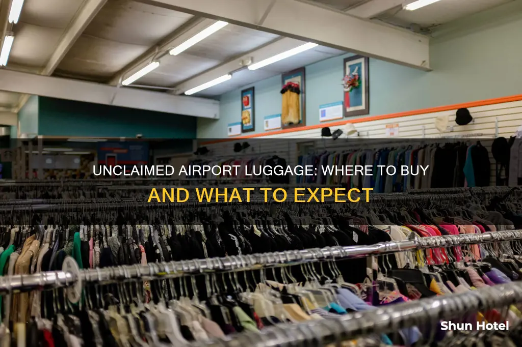 where to buy unclaimed airport luggage