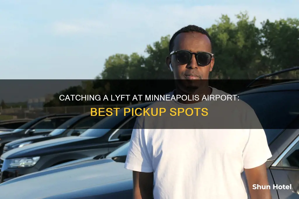 where to catch lyft minnesapolis airport