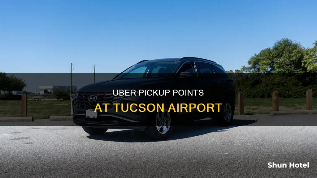 where to catch uber tucson airport