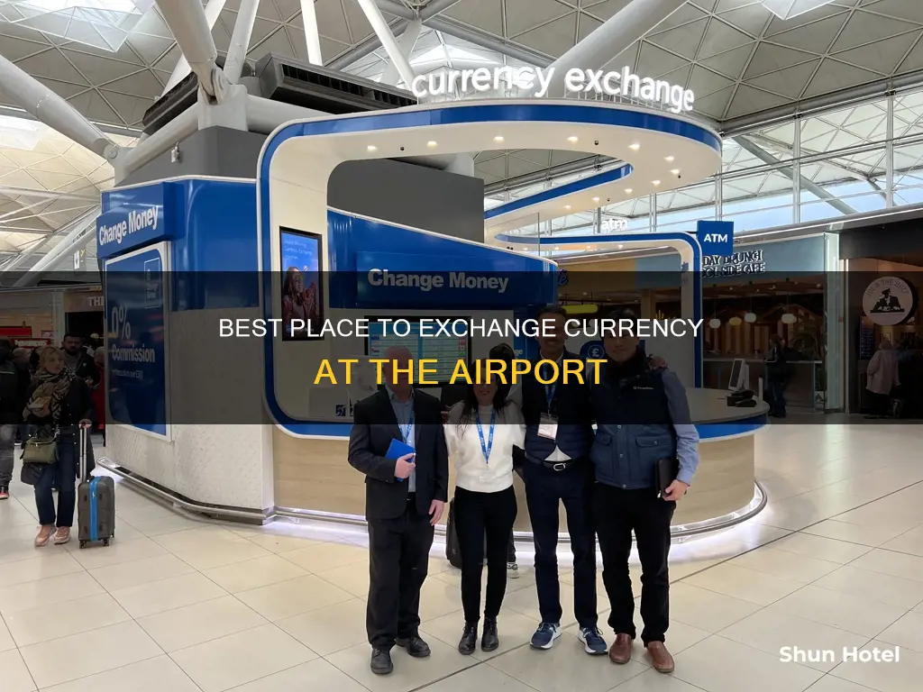 where to change currency travelex airport